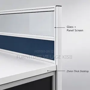 1-Way Modular Office Workstation
