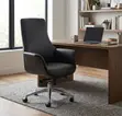Mid High Back Office Chair - Black - 3