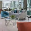 Comfortable Modern Fabric Sofa for Family Seating - 5