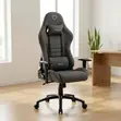 Ergonomic Gray Fabric Gaming Chair - 2