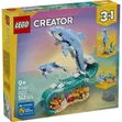LEGO Creator 3 in 1 Wanyama wa Bahari: Pomboo Wazuri (31385) - 2