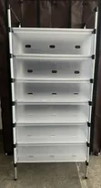 7 Tier Shoe Rack with Cover - 1