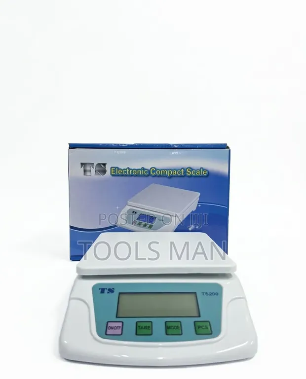 TS TS200 Digital Kitchen Weighing Scale - 1