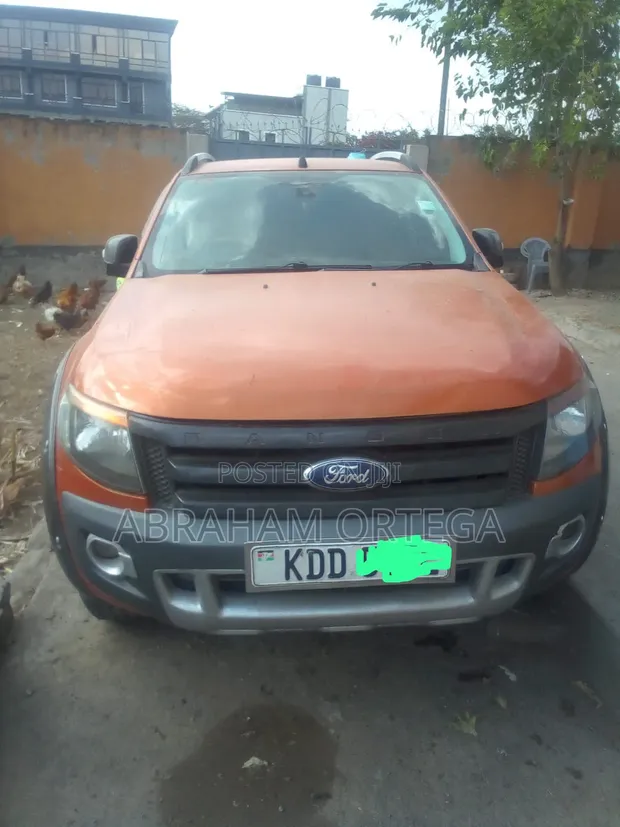 Ford Ranger Wildtrak 2014 Orange - 1