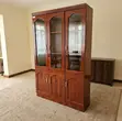 3-Door Mahogany Office Cabinet - 1
