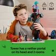 LEGO Minecraft The Enderman Tower Building Toy - 5