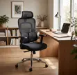 2-Lumbar Support Office Chair - Black - 4