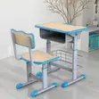 Set ya Kiti cha Dawati Chenye Ergonomics kwa Watoto - 1