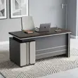 1.4M Advanced Executive Office Desk - Gray - 4