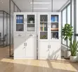 Two-Door Enclosed Office Storage Cabinet - 5