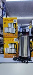 Sonar Stainless Steel Electric Kettle | 2 Litres | Cordless - 2