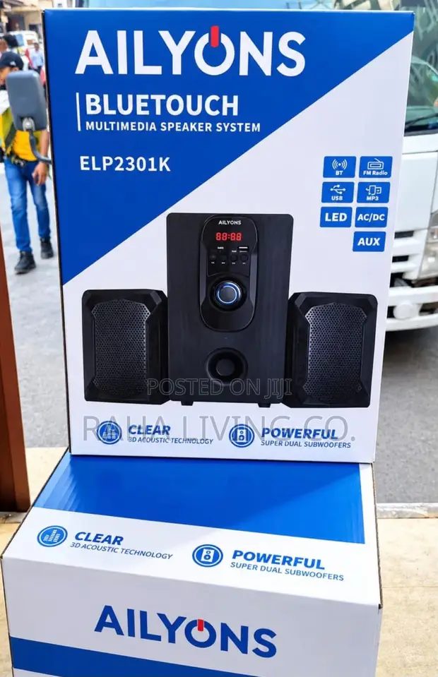 Ailyons ELP2301K Multimedia Speaker System with Subwoofer - 1