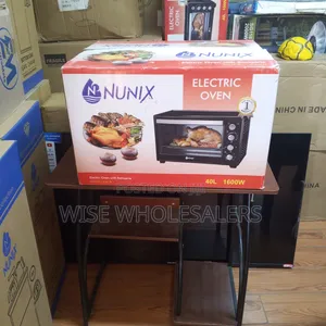 Nunix 40L Deluxe Oven with Hot Plate