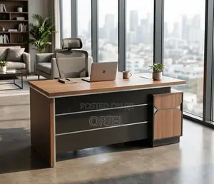 1.6M Executive L-Shaped Office Desk