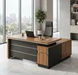 1.6M Executive L-Shaped Office Desk - 2