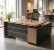 1.6M Executive L-Shaped Office Desk - 4
