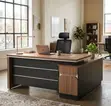 1.6M Executive L-Shaped Office Desk - 5