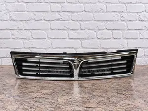 Grille ya Mbele ya Mitsubishi Lancer CK5 1998-2000 Chrome Nyeusi