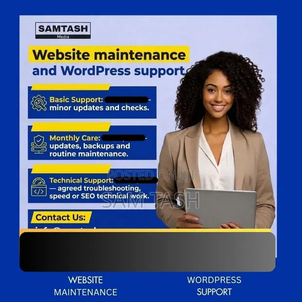 Website Maintenance & WordPress Support - 1