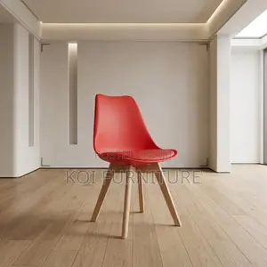 Modern Padded Dining Chair - Eames Style