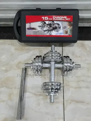 15kg Chrome Dumbbell Set