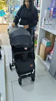 Premium Black Baby Stroller - 3