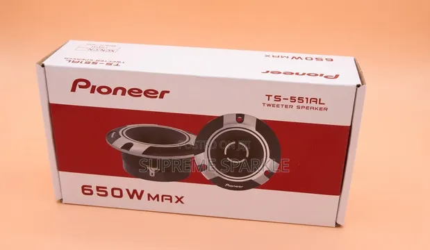 Pioneer 650W Bullet Car Audio Tweeters - 1