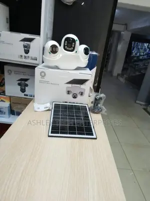 VTS31 Triple Lens 4G Solar CCTV Camera