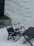 Home Garden Chair | Foldable Outdoor Seat - 5