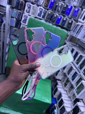 Gradient Laser Iridescent Magnetic Case for Samsung Galaxy A54