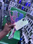 Gradient Laser Iridescent Magnetic Case for Samsung Galaxy A54 - 1
