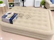 200x140x40cm King/Queen Size Airbed Mattress inayoweza Kuvutwa na Pampu Iliyojengewa Ndani - 2