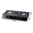 Raf 3-Burner Gas Cooker (Model R.8052) - 5