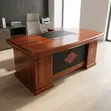 Meza ya Meneja ya L-Shape 1.4m - Kahawia - 2