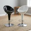 Adjustable Swivel Bar Stool - Black - 3
