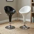 Adjustable Swivel Bar Stool - Black - 4