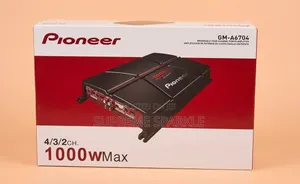 Pioneer GM-A6704 1000W Amplifier ya Channel 4 ya Gari