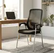 Kiti cha Wageni cha Ergonomic - Nyeusi - 2