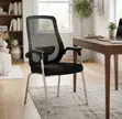 Kiti cha Wageni cha Ergonomic - Nyeusi - 4