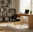 Kiti cha Wageni cha Ergonomic - Nyeusi - 5