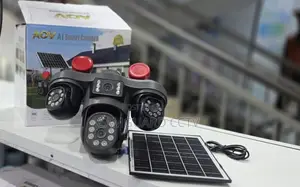 Kamera ya CCTV ya Solar 4G yenye Lensi Nne na AI Motion Tracking