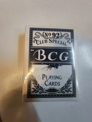 Playing Cards BCG Zinazostahimili Maji