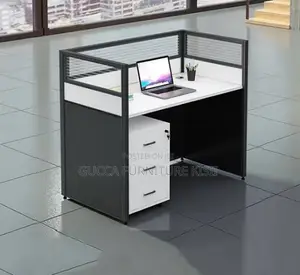 Modular Office Workstation ya Mtumiaji Moja Iliyoingizwa
