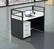 Modular Office Workstation ya Mtumiaji Moja Iliyoingizwa - 1