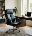 High Back Leather Office Chair - Brand New - 1