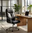 High Back Leather Office Chair - Brand New - 3