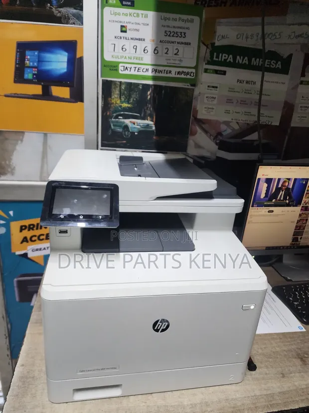 HP LaserJet Pro MFP M477dw Printer - 1