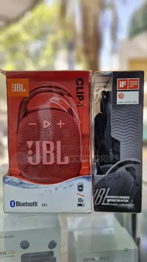 JBL Clip 4 Spika ya Kubebeka ya Bluetooth