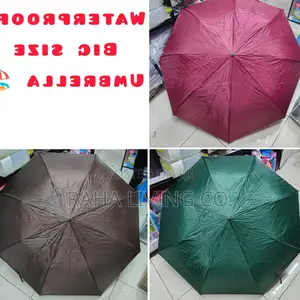 Large Waterproof Umbrella - Strong Frame