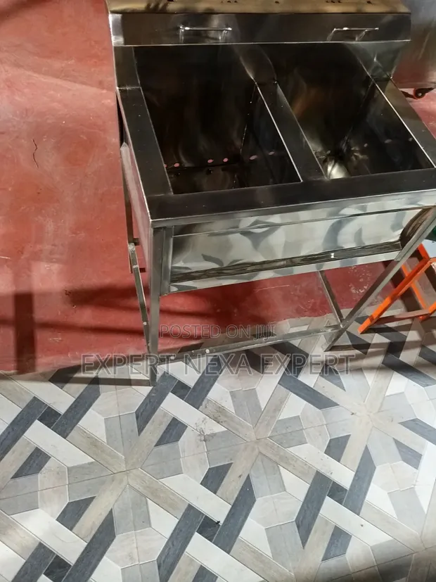 Fryer ya Gesi Mbili - Daraja la Kibiashara - 1